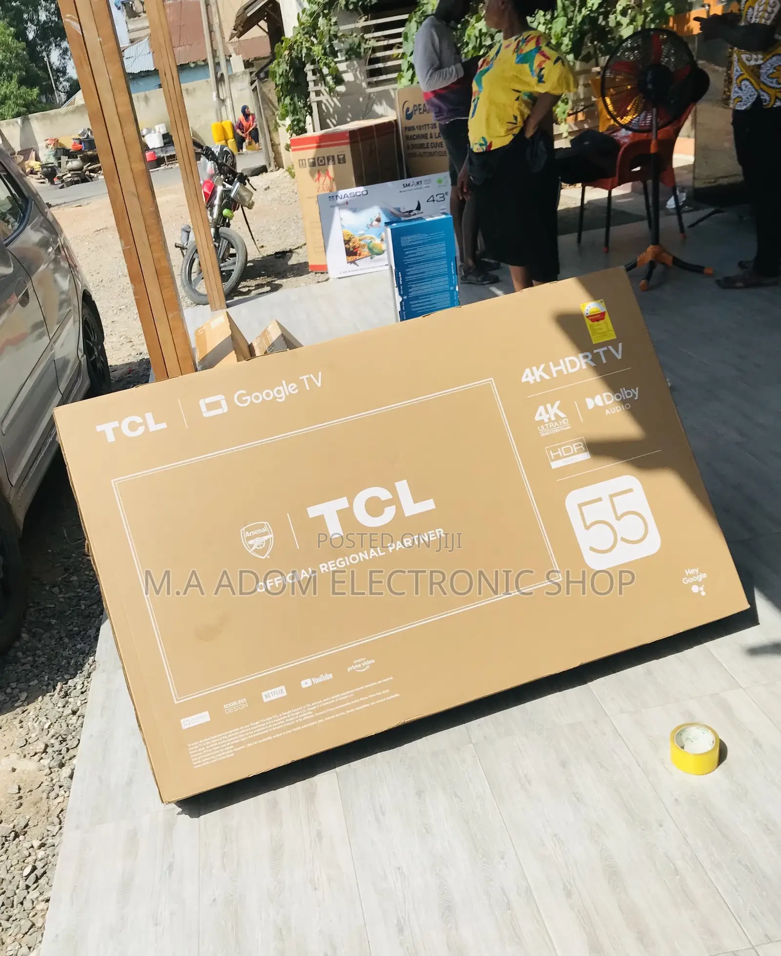 Unique in TCL 55p635 55 Inch Smart Google Frameless Tv.