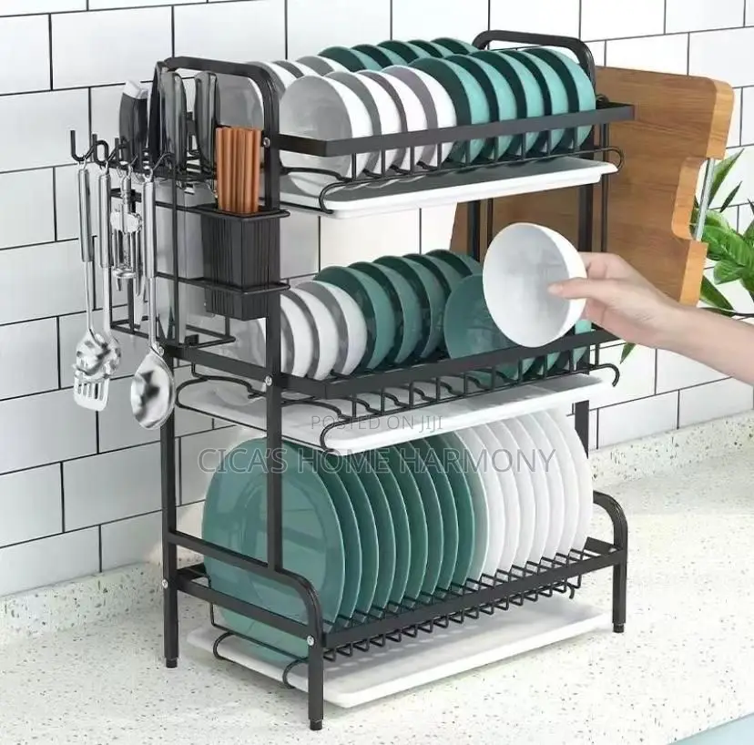 Durable 3 Tiers Kitchen Rack