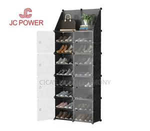Authentic Plastic Cubes Shoe Organizer