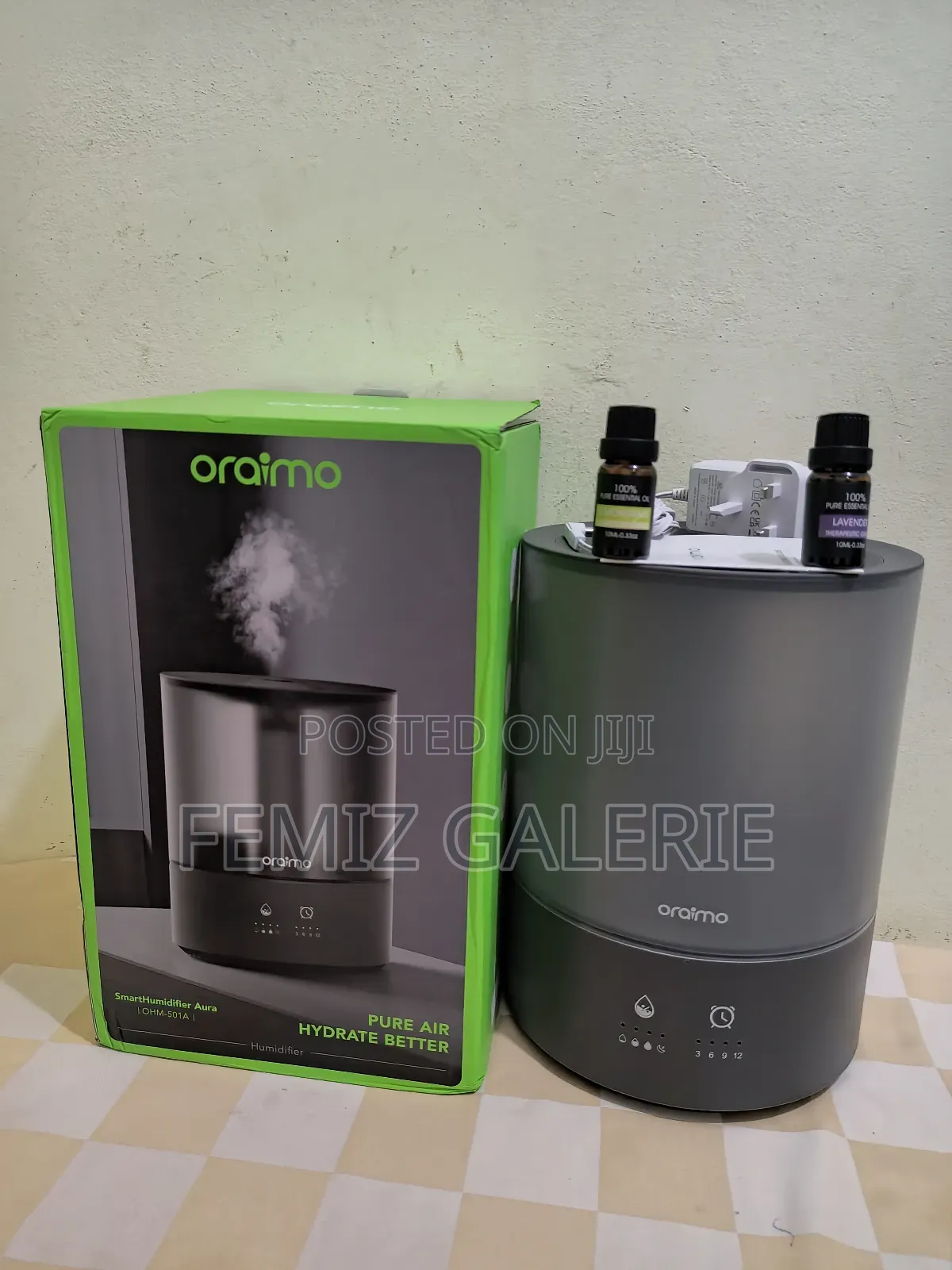 Oraimo Smart Humidifier Aura 4l Plus Essential Oil ×2