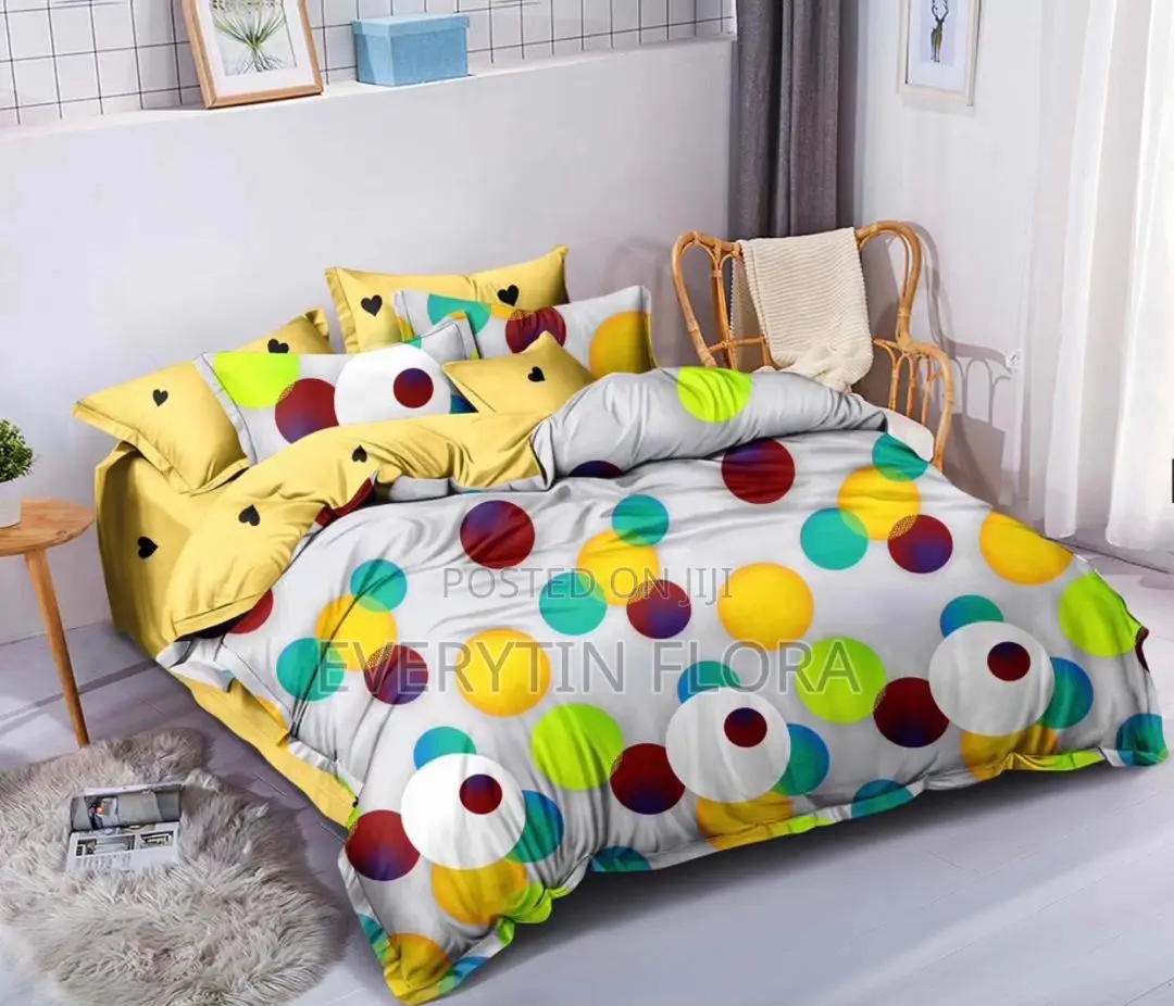 7 Pieces Bedsheet Set