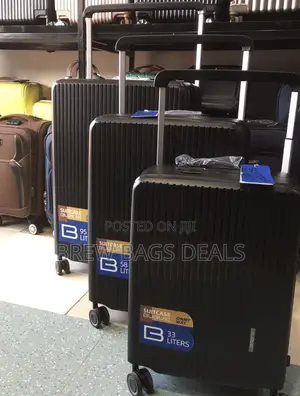 Original Black 3set Travelers Choice Zipless Traveling Bag