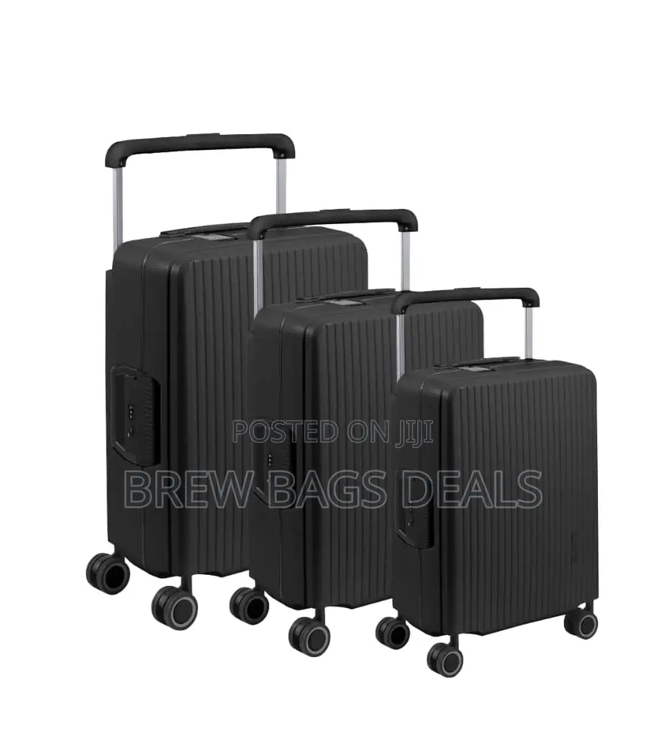 Original Black 3set Travelers Choice Zipless Traveling Bag
