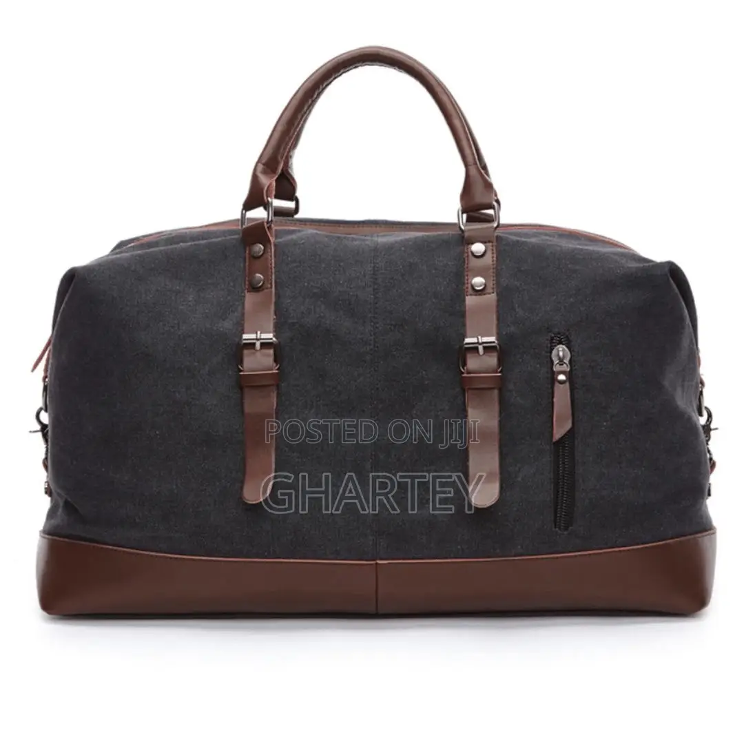 Canvas Duffle Leather Bags, Travel Bags