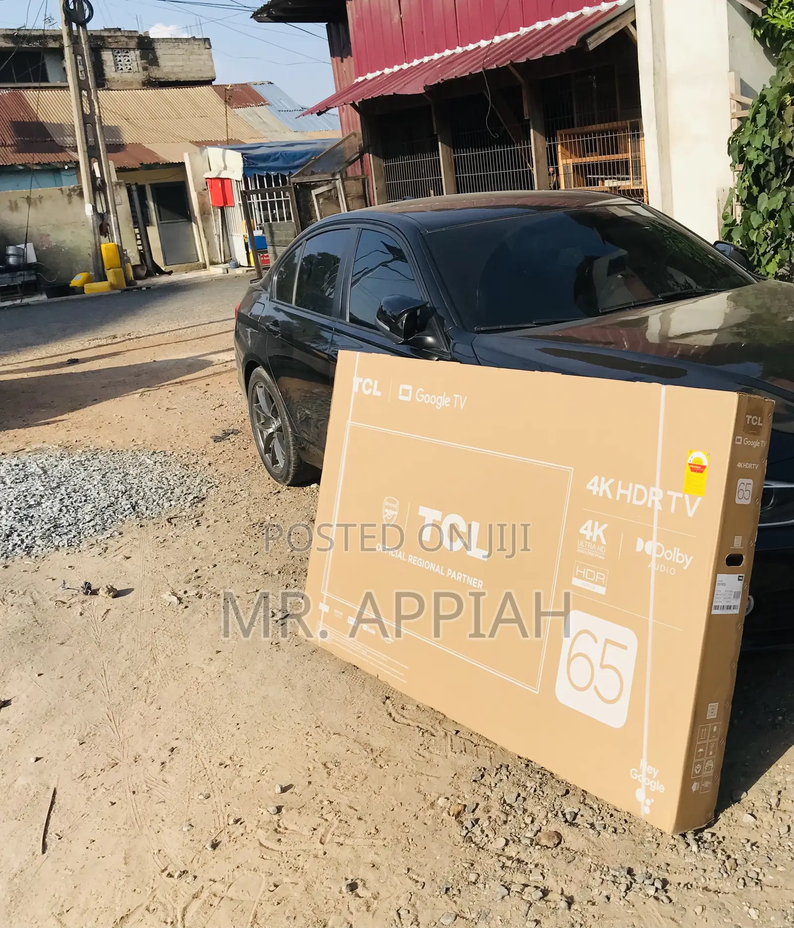 Unique in Box TCL 65p635 65” Frameless Googleelectric Tv