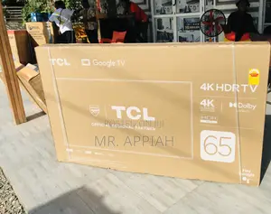 New TCL 65p635 65 Inch HDR Frameless Google Television.