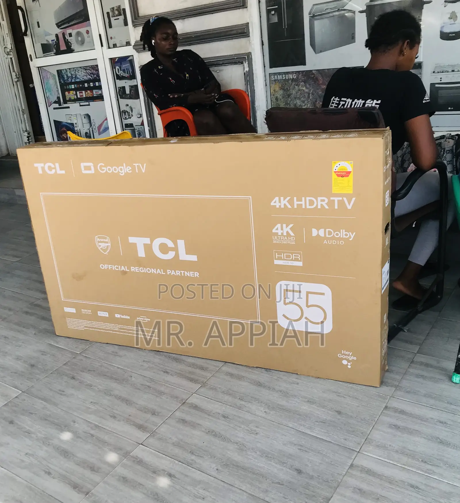 Choose Original TCL 65p635 65” Frameless Google Tv,Black.