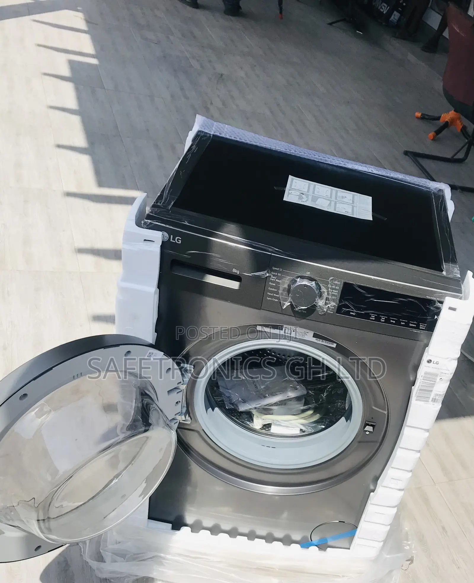 Long Lasting F2Y1TYP6J Full Auto LG Frontload 8kg Washer