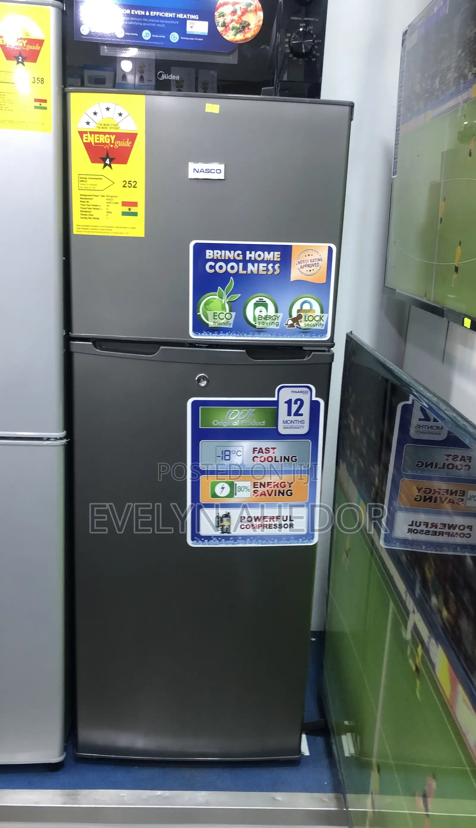 Affordable Nasco Top Freezer 138 Liters