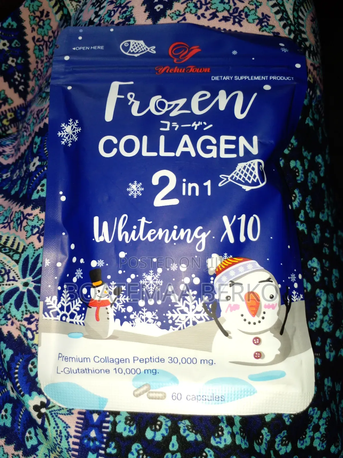 Frozen Collagen Whitening Pills