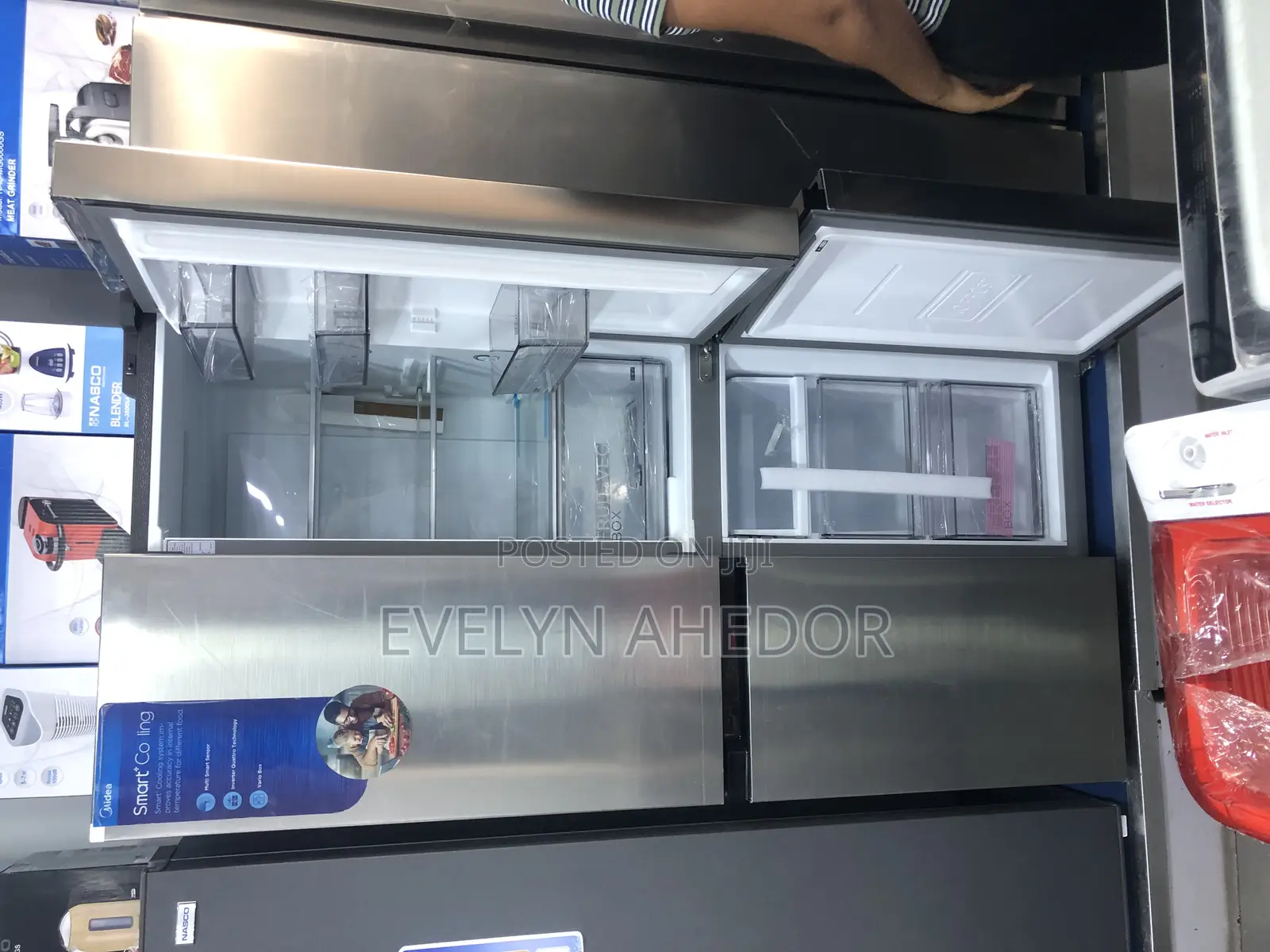 Affordable Midea 4 Doors Fridge 474 Liters