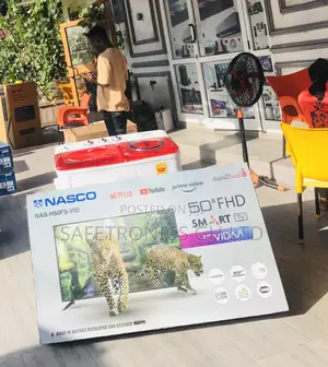 Zealous Sleek 50 Inch Smart Nasco Full HD Digital Tv