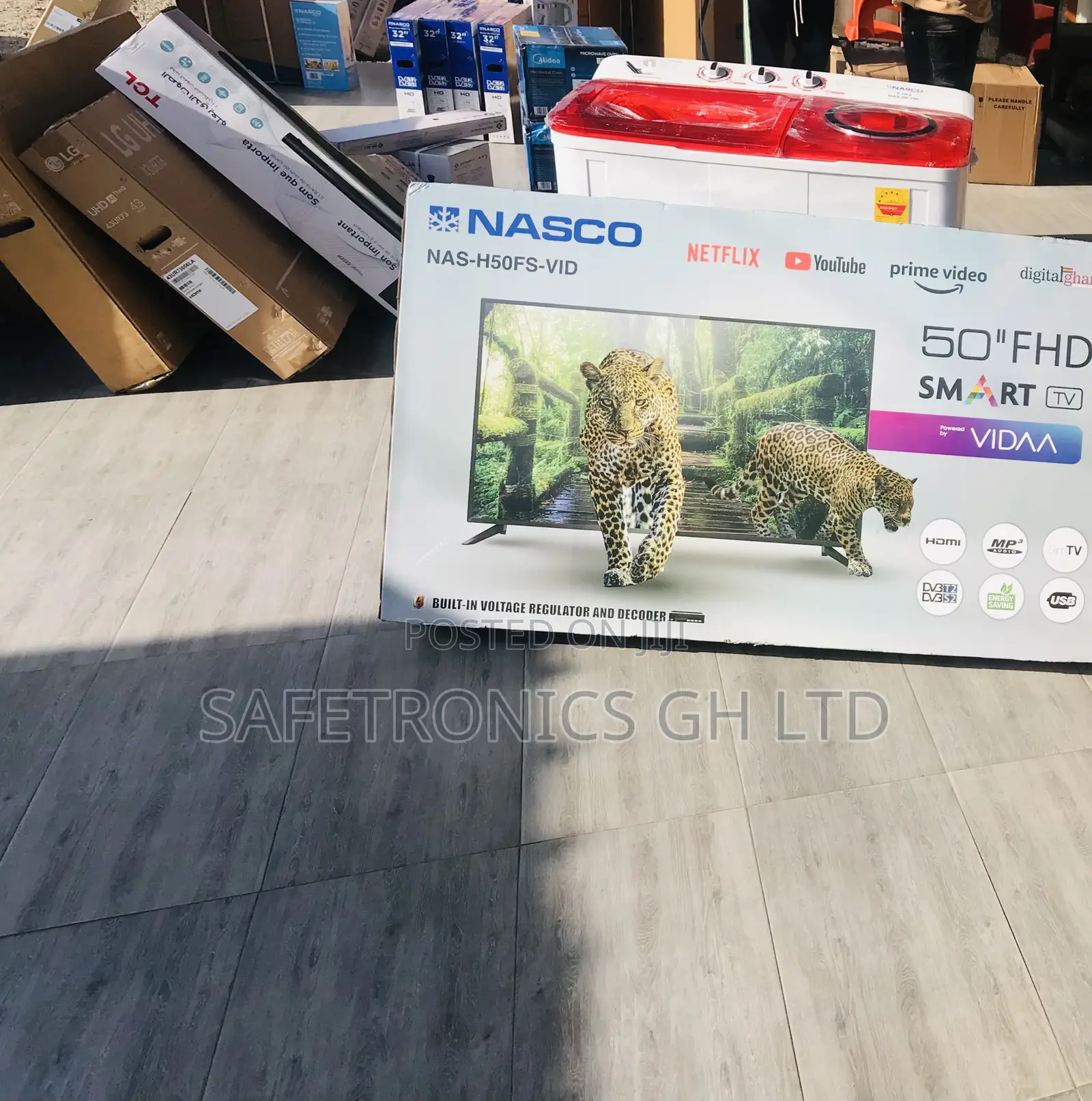 Crystal Digital Full HD Nasco Smart 50 Inch Led Tv