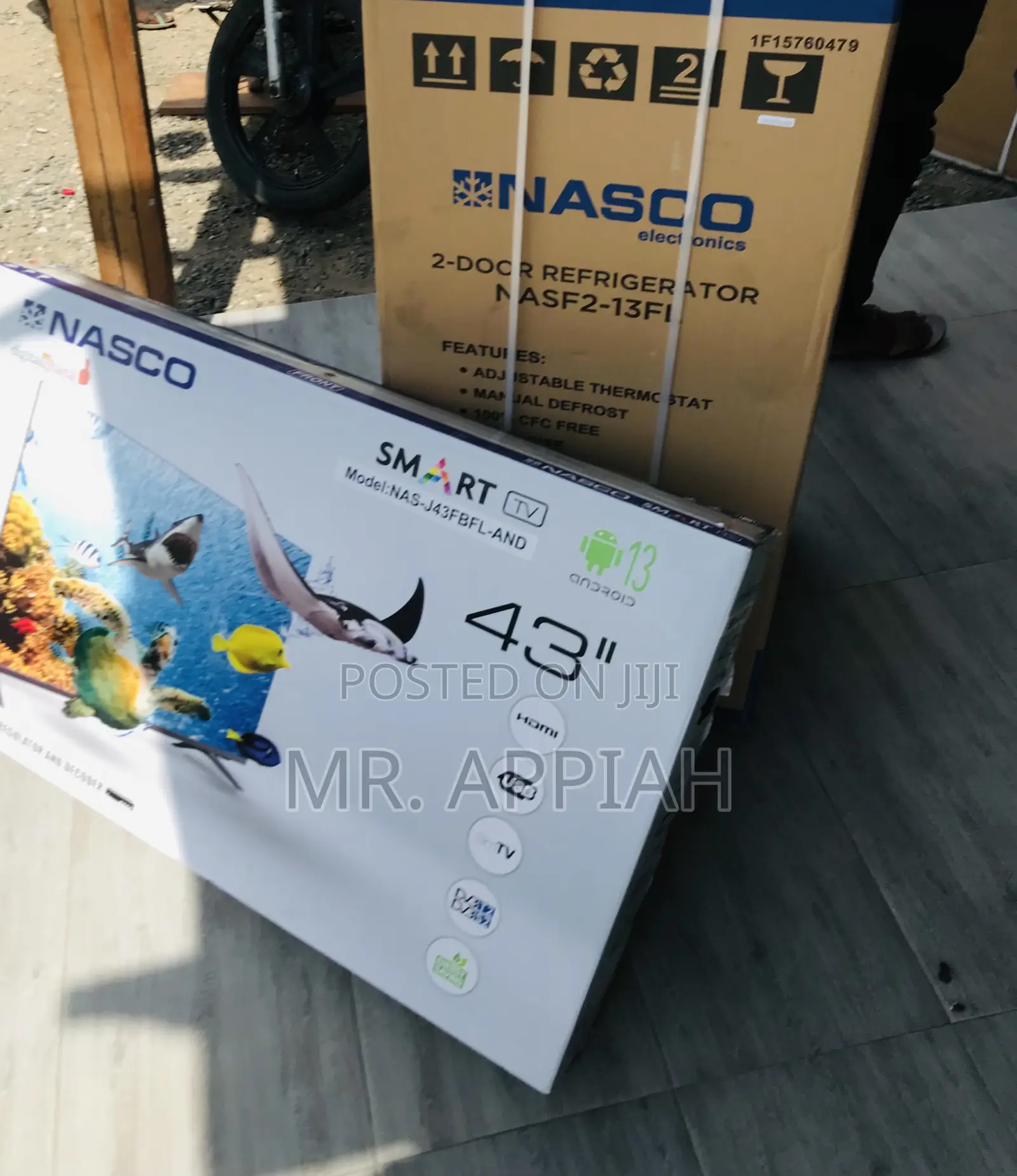 Shop Original Nasco 43 Inch FHD Smart Android Tv.