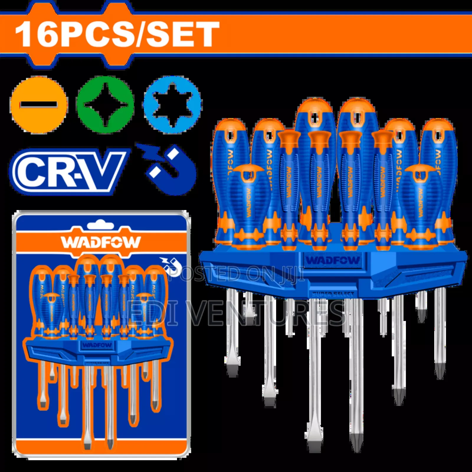 Wadfow 16 In1 Screwdriver Set