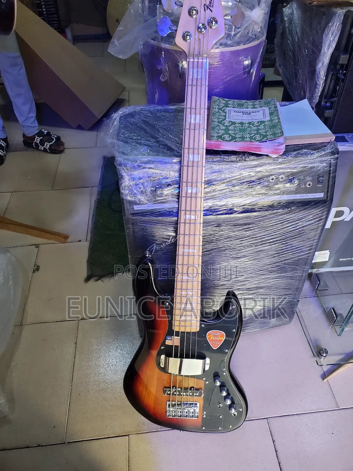 Fender Active and Passive Bass Guitar