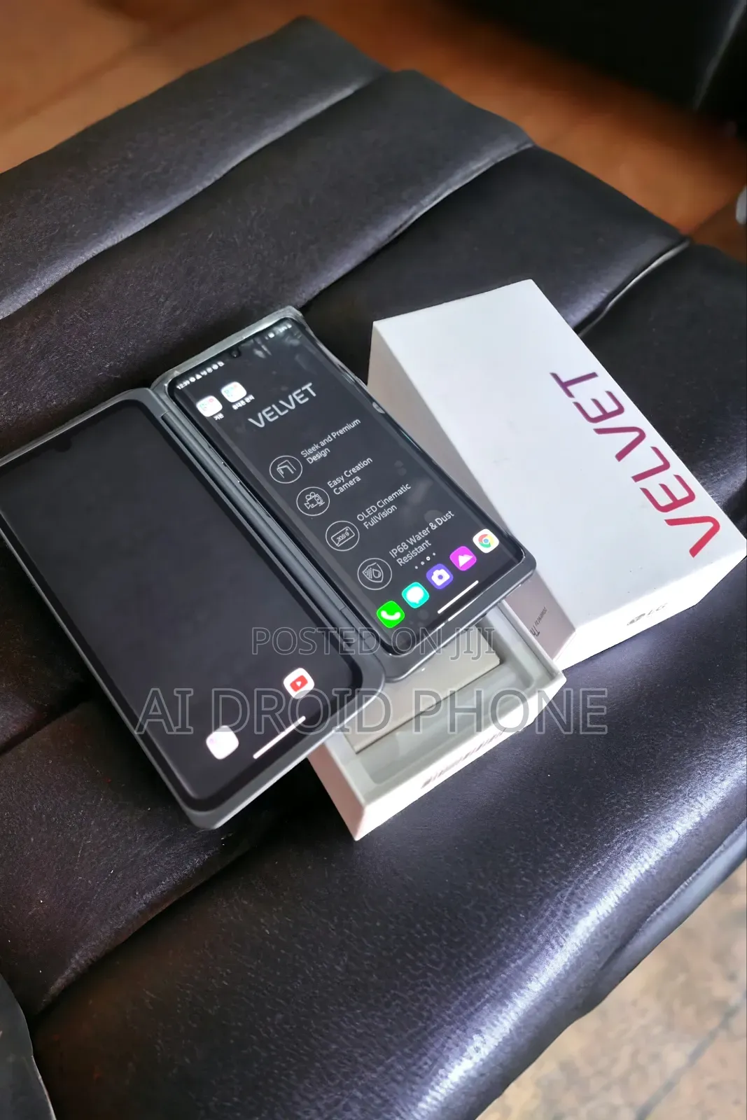 New LG Velvet 5G 128 GB White