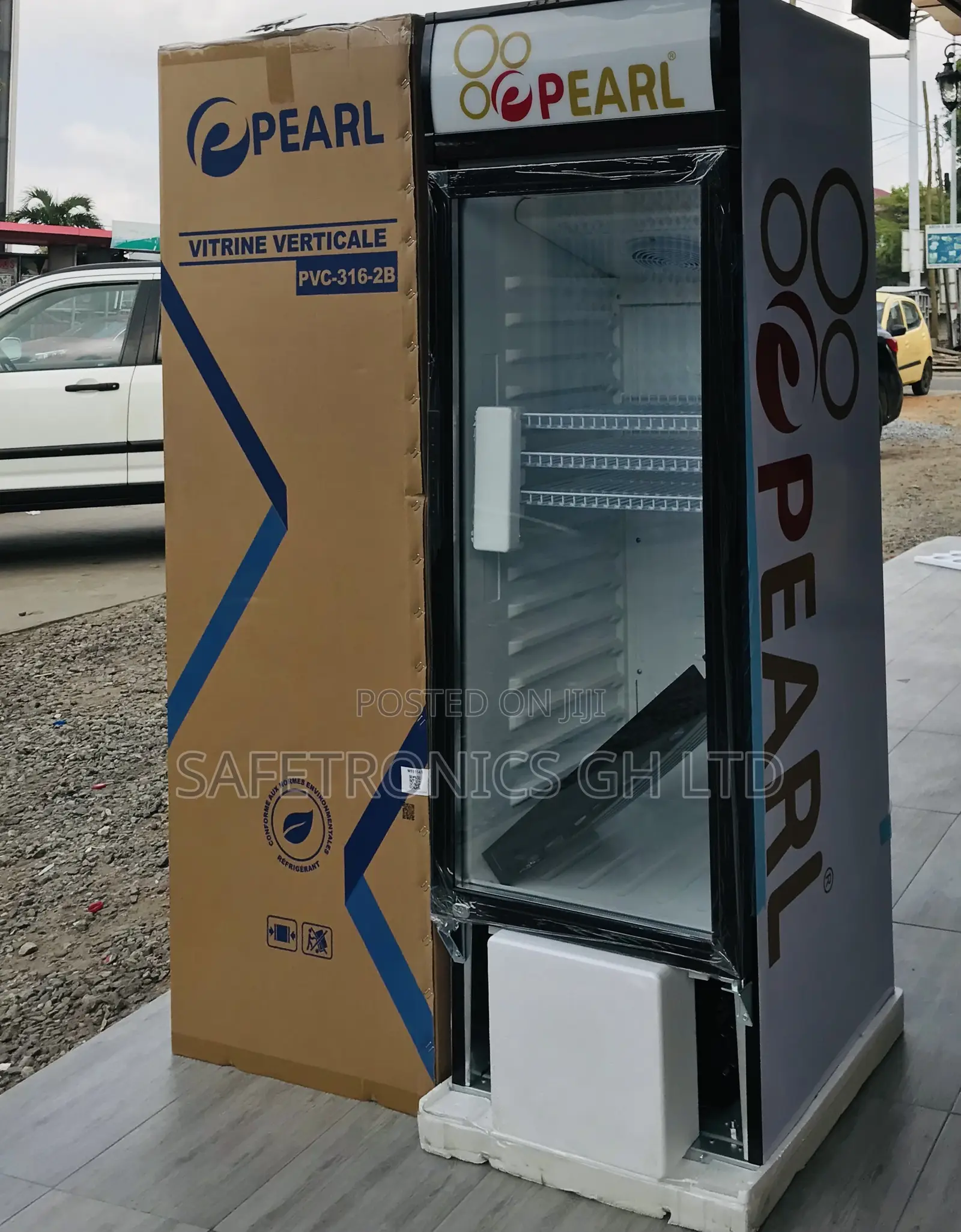 Pearl Deep Freezing Display PVC-424 400 Liters Singledoor