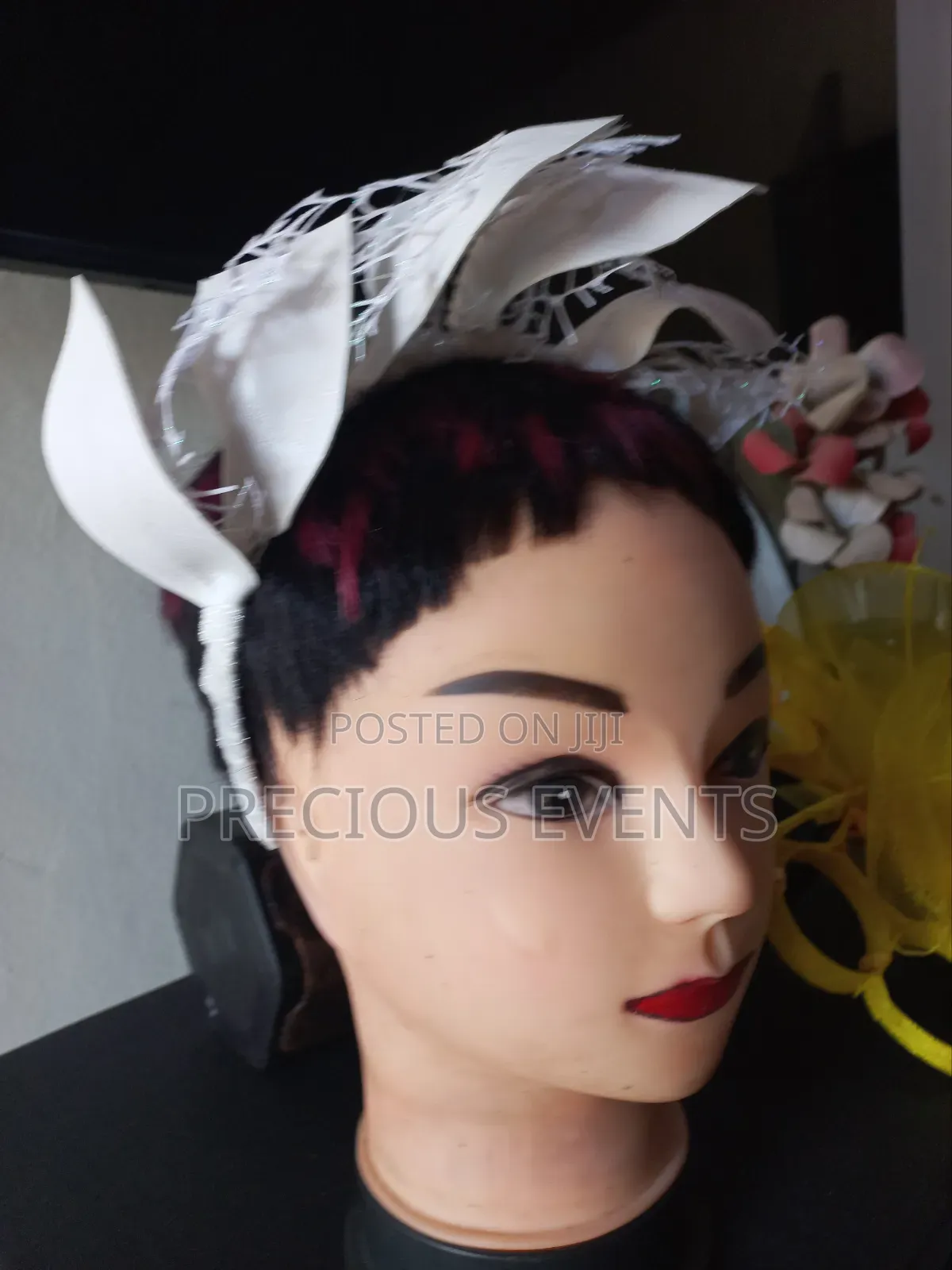 White Fascinators