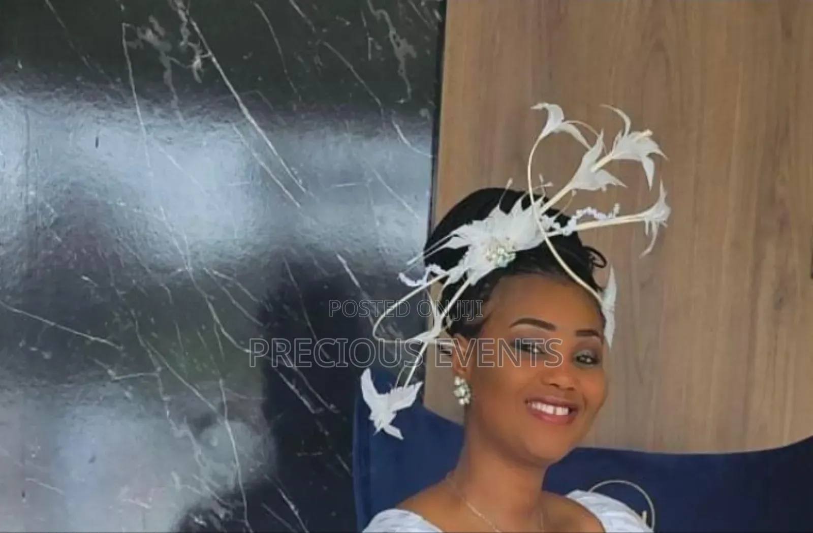 White Fascinators