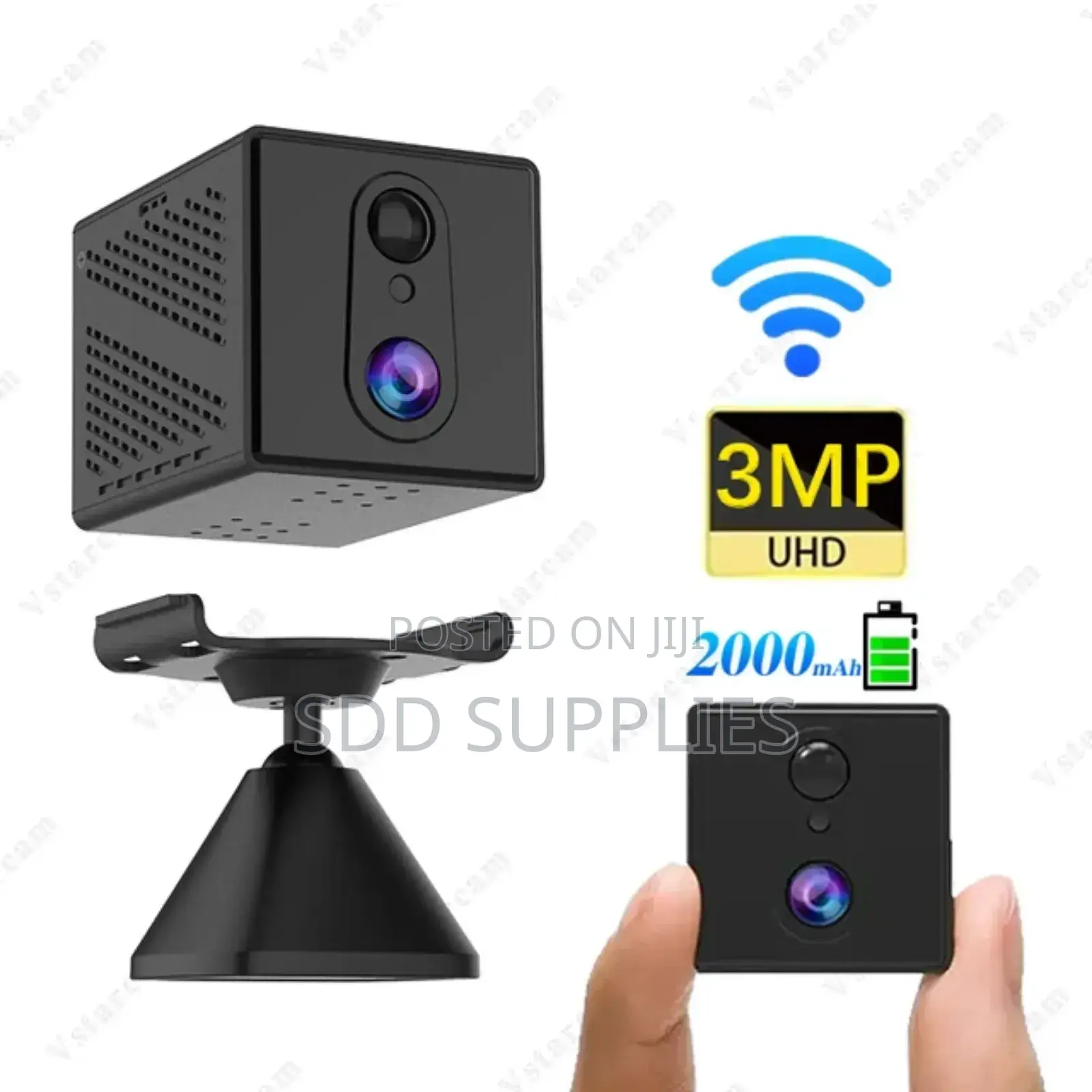 Cb70w High Quality Secrete Battery Wifi Camera