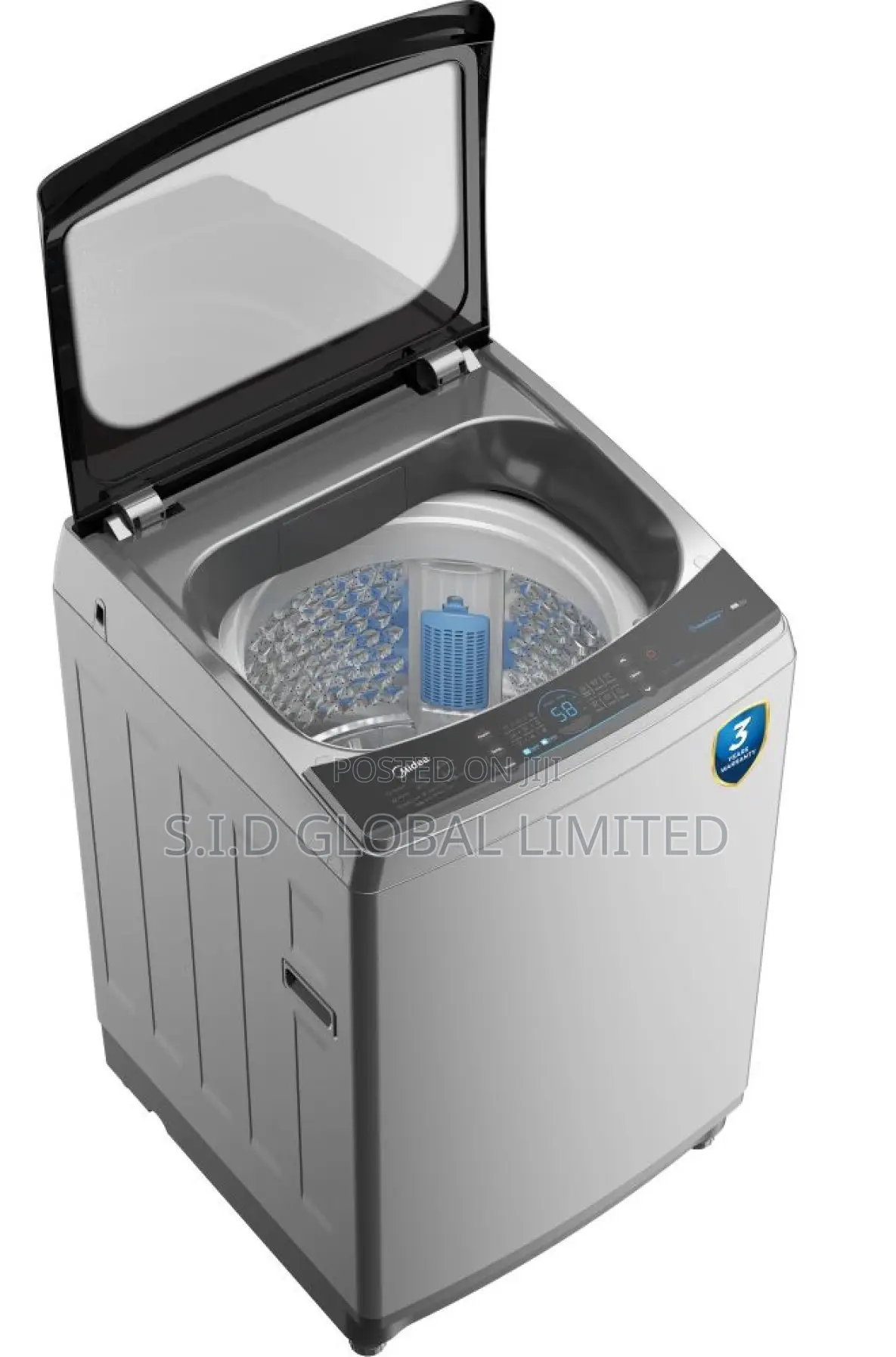 Clean Beyond Compare With MIDEA-10.5KG-TOP-LOAD WASHING-MACH