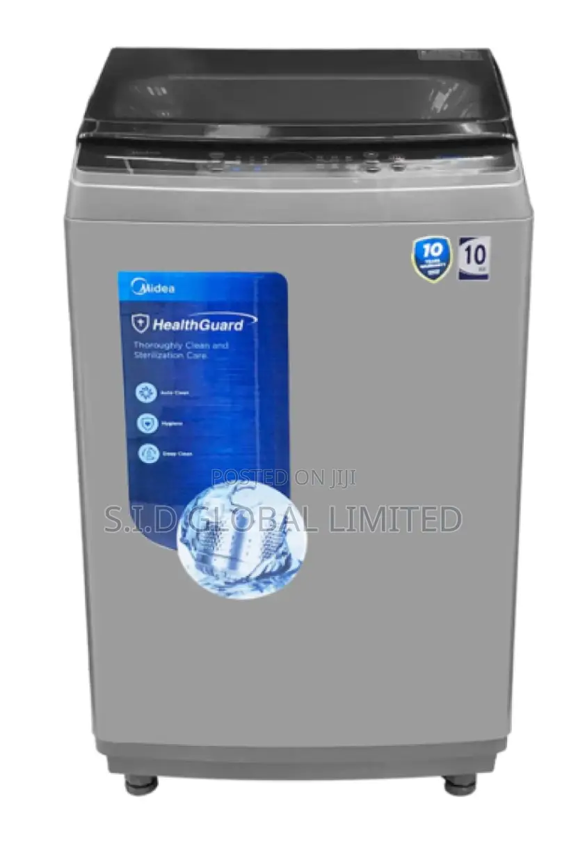 Luxurious Laundry With MIDEA-8KG-TOP-LOAD WASHING-MACHINE