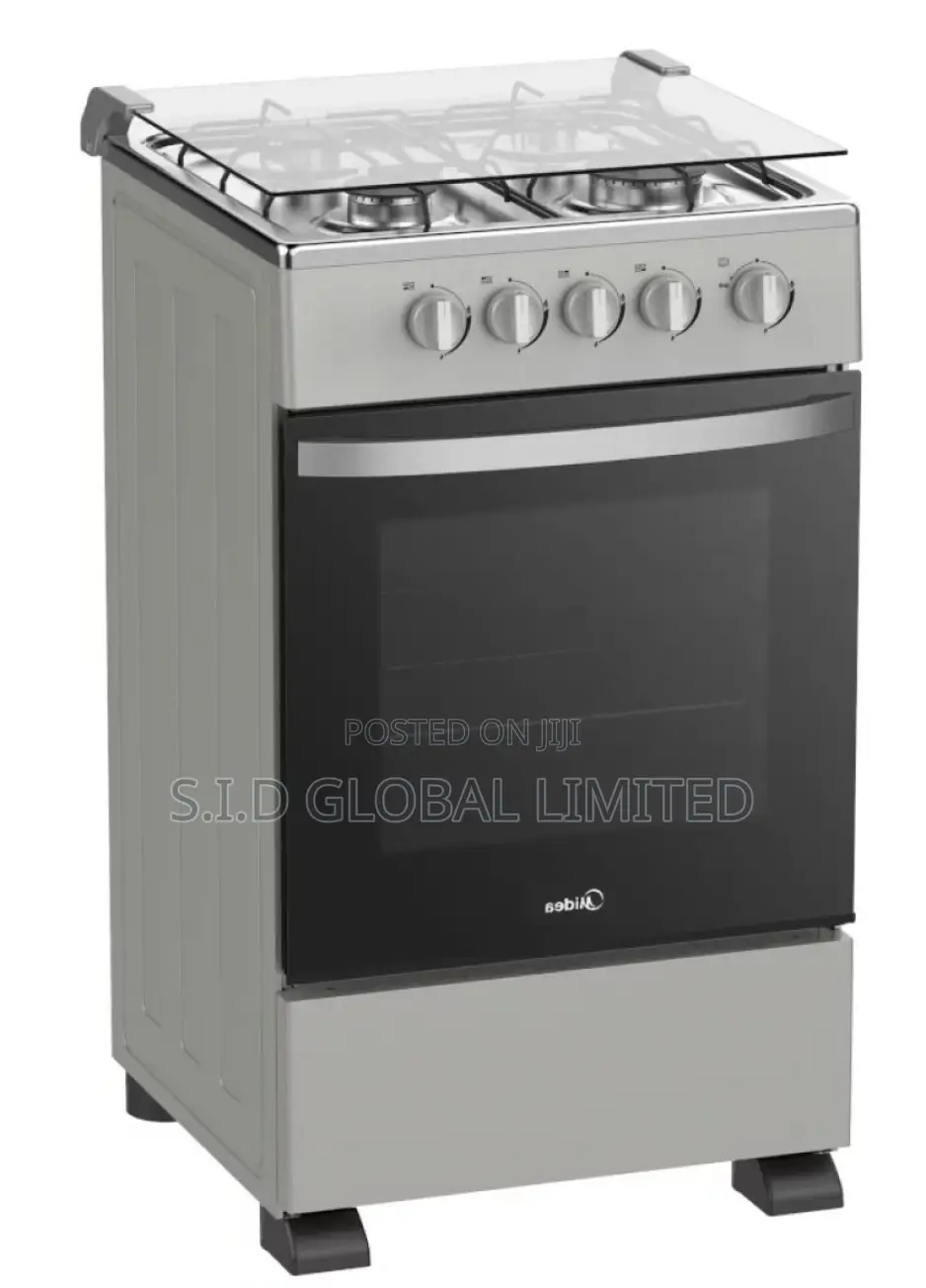 Unleash the Fire of MIDEA-4-BURNER-GAS-COOKER-BLACK-MIRROR