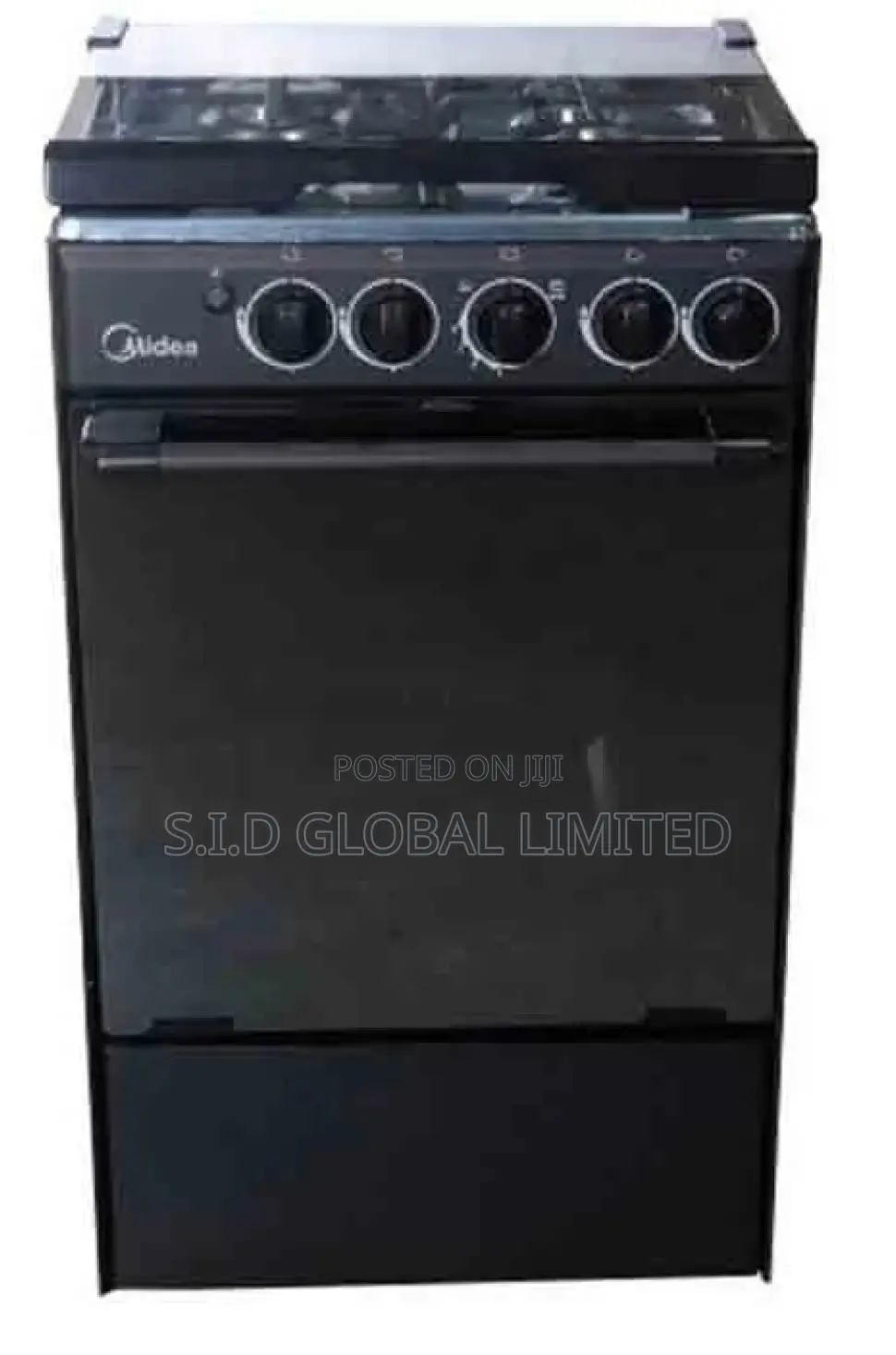 Refined Artistry With MIDEA-4-BURNER-GAS-COOKER-SILVER-MIRRO