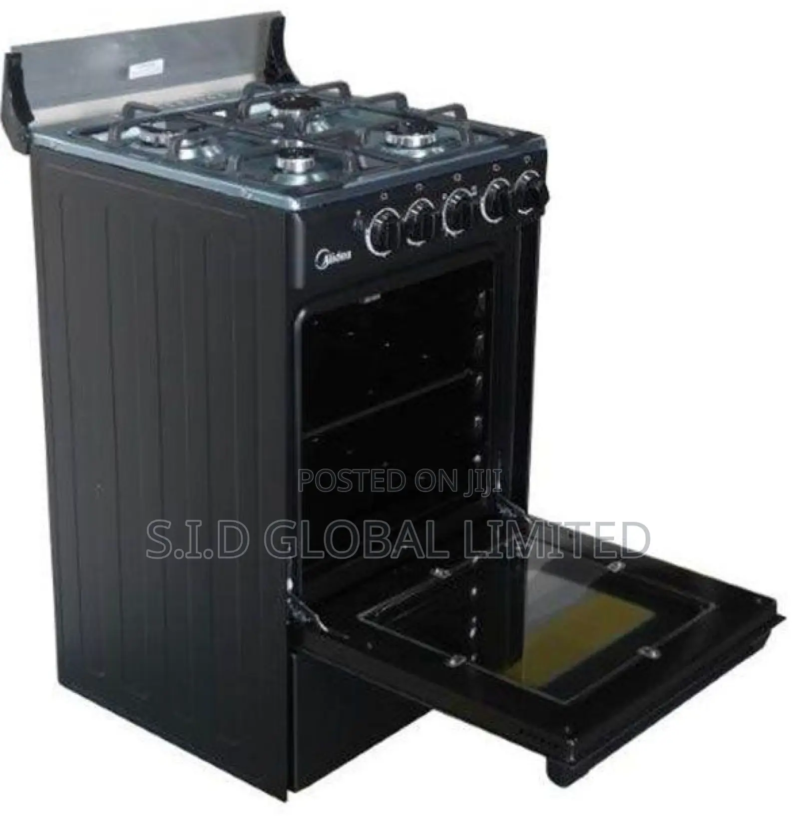 Elegance Through Fire With MIDEA-4 BURNER-GAS-COOKER