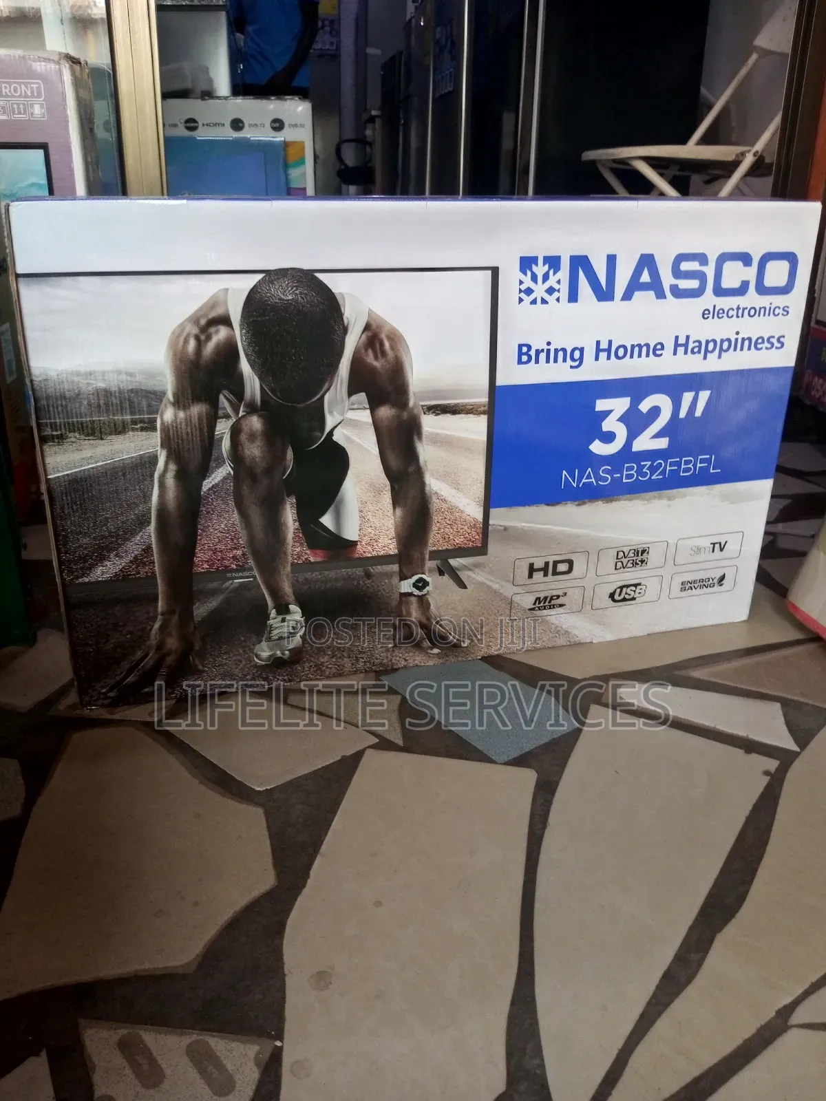 Nasco 32" Slim Satelite Television