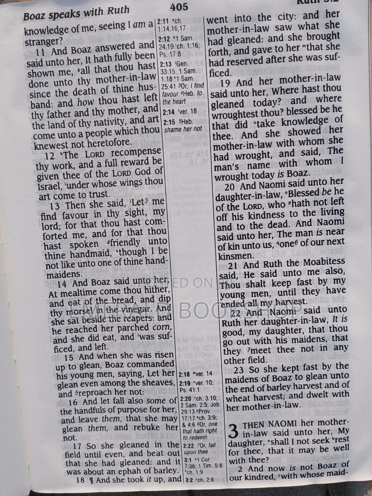 KJV Reference Bible Giant Print Fairly Use
