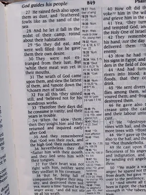 KJV Reference Bible Giant Print Fairly Use
