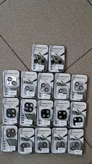 9H Hard Glass Camera Lens for iPhone 11 - 15 Pro Max