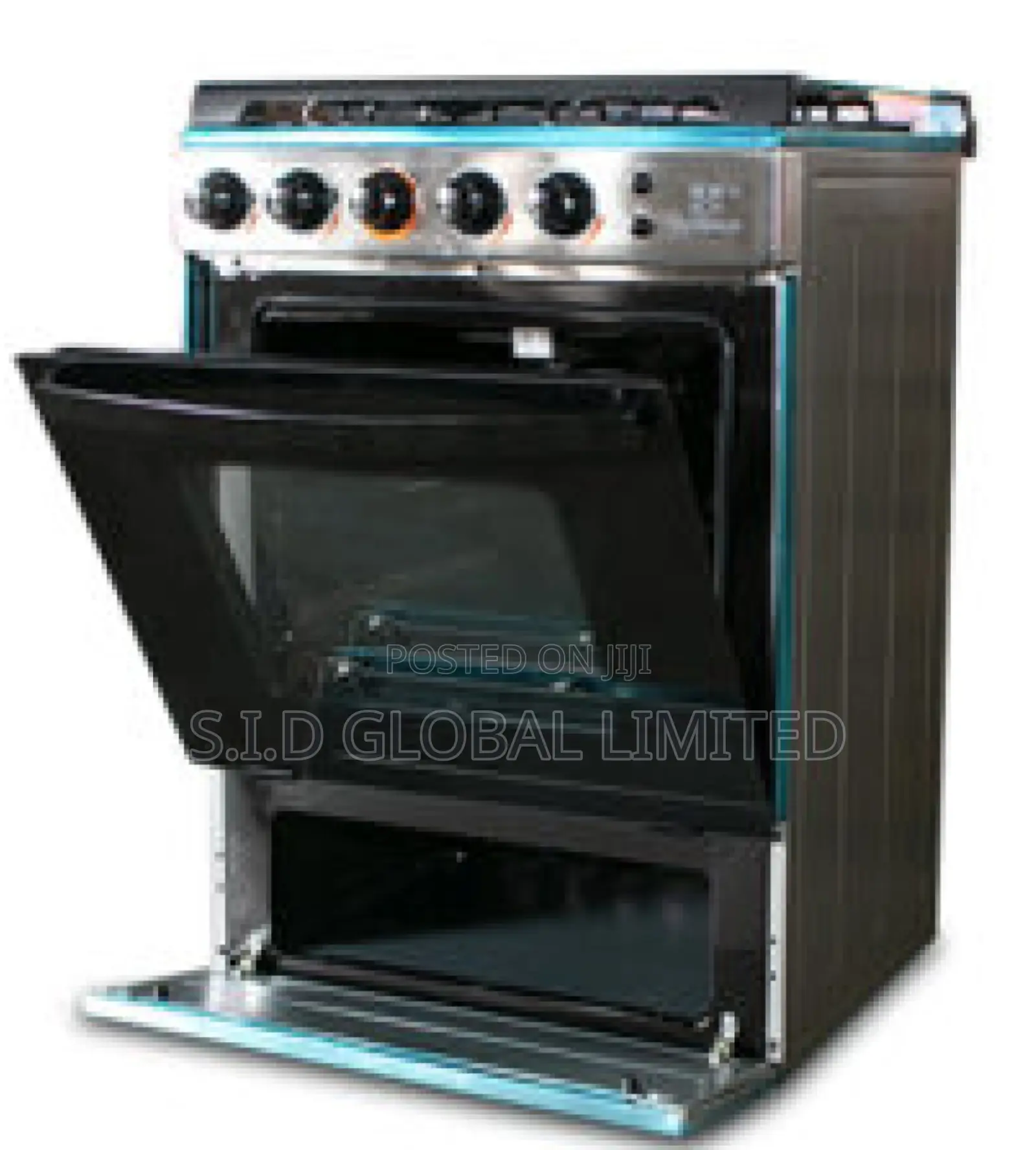 Spread the Fire of MIDEA-4-BURNER-GAS-COOKER-SILVER-24LMG4G0