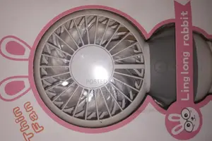 Handy Fan for Kids and Adult Females. The Fan Glo's at Night