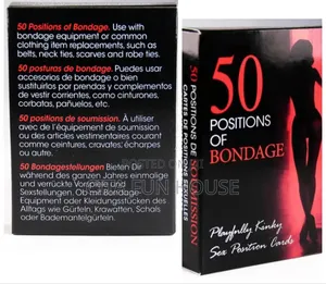 50 Sex Positons Card For Bedroom Pleasure