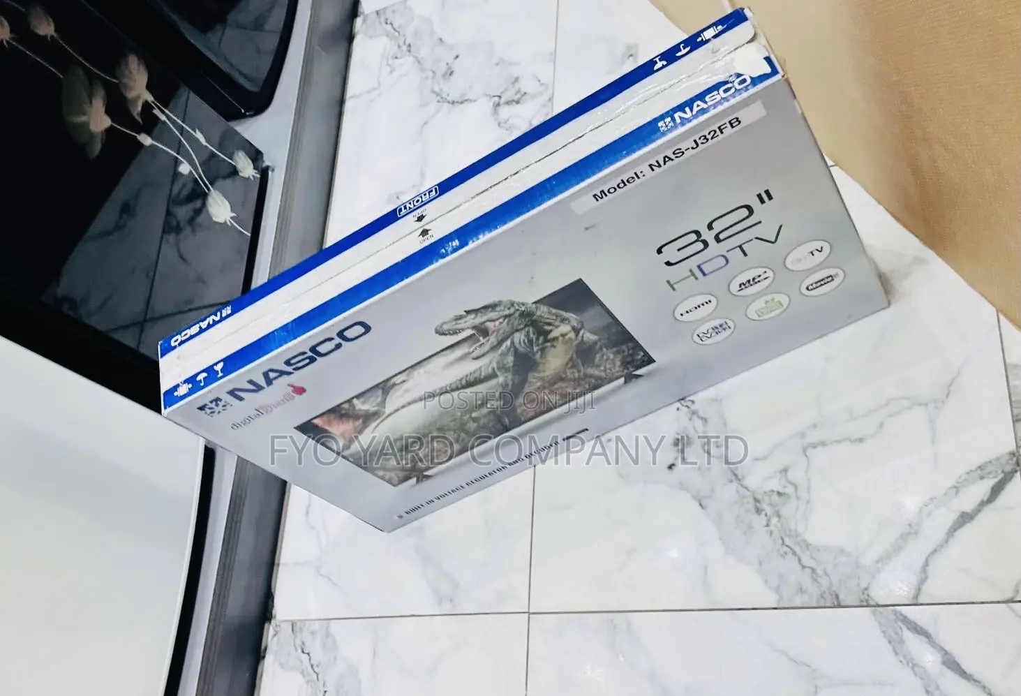 Nasco Nas-J32fb 32 Television With Built-in Satelite Decoder