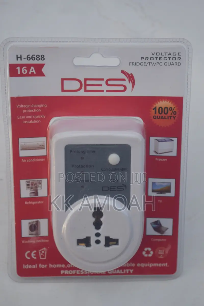 Effective 16 Amp DES Power Guard for Home and Office