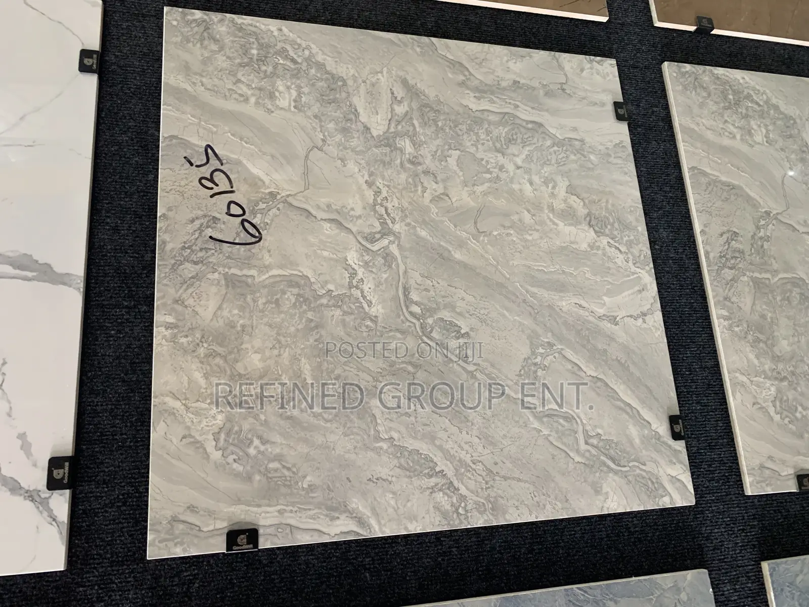 Made in Ghana Tile 60/60cm Polished. Grade 1