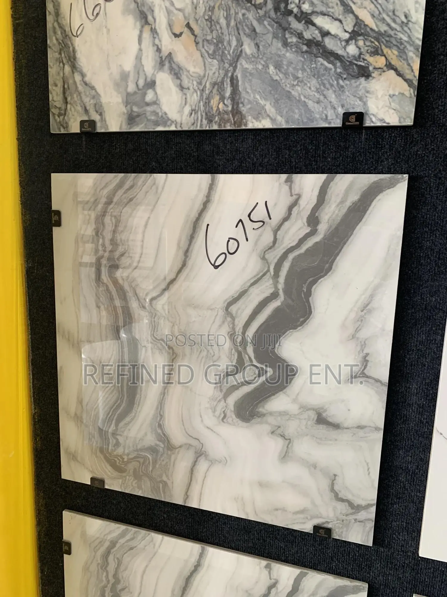 Made in Ghana Tile 60/60cm Polished. Grade 1