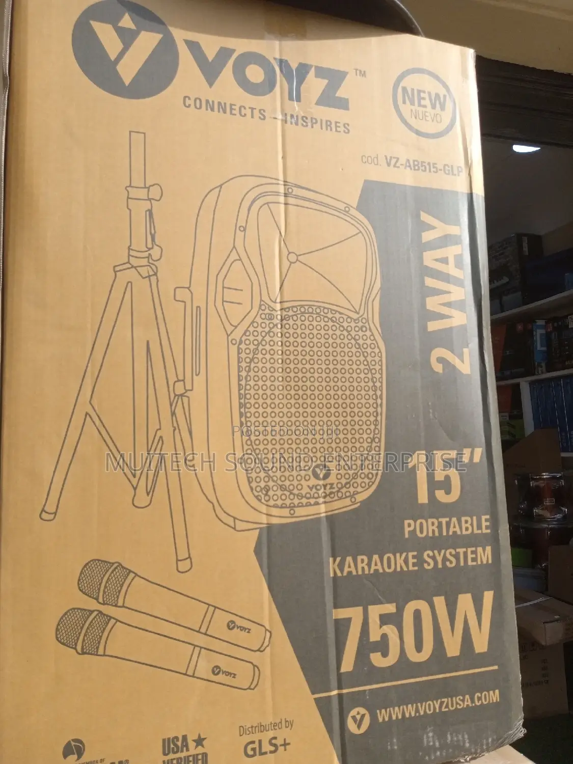 Voyz '15' Inches Rechargeable Speaker