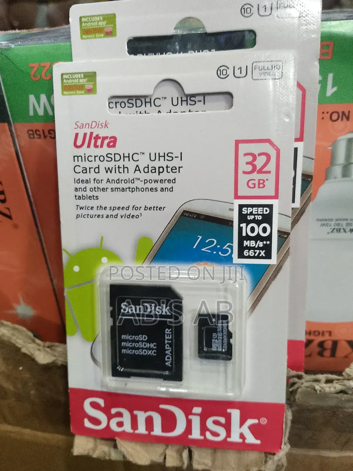 Ultra Card ( Memory Card With Adapter 32 GB)