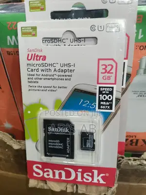 Ultra Card ( Memory Card With Adapter 32 GB)