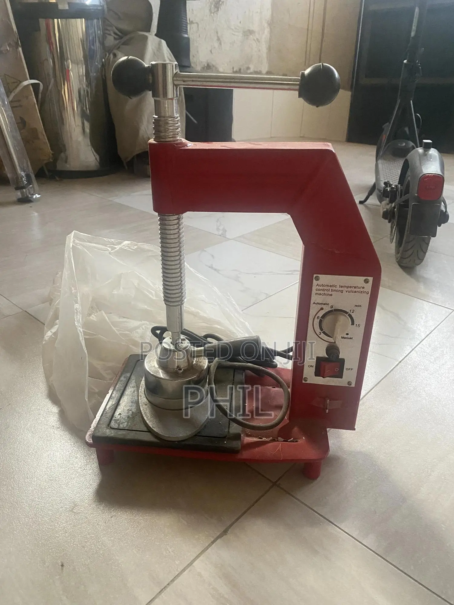 Automatic Portable Vulcanizing Machine 220v