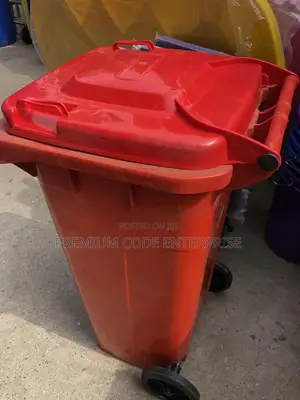 120 Liter Dustbin, Flat Top