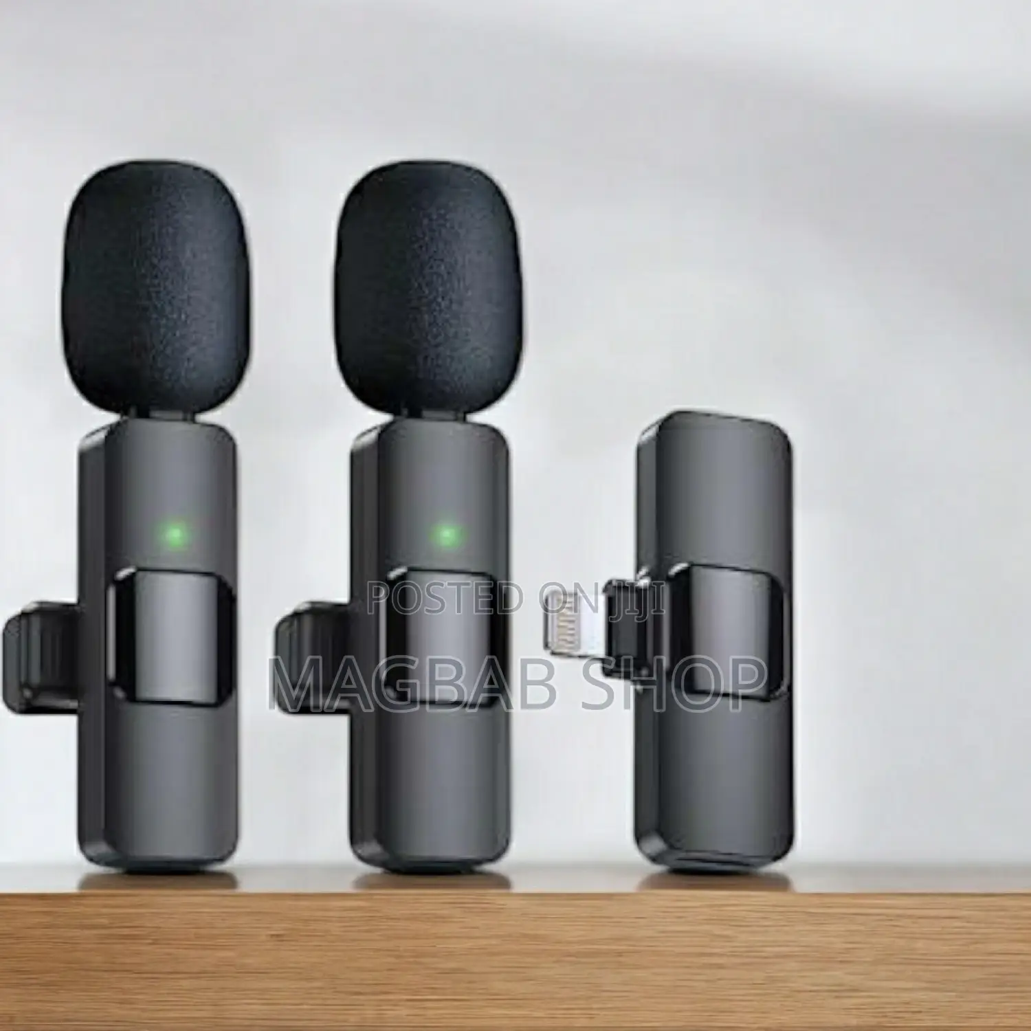 2 in 1 Wireless Microphone (High Quality Noise Cancelling)