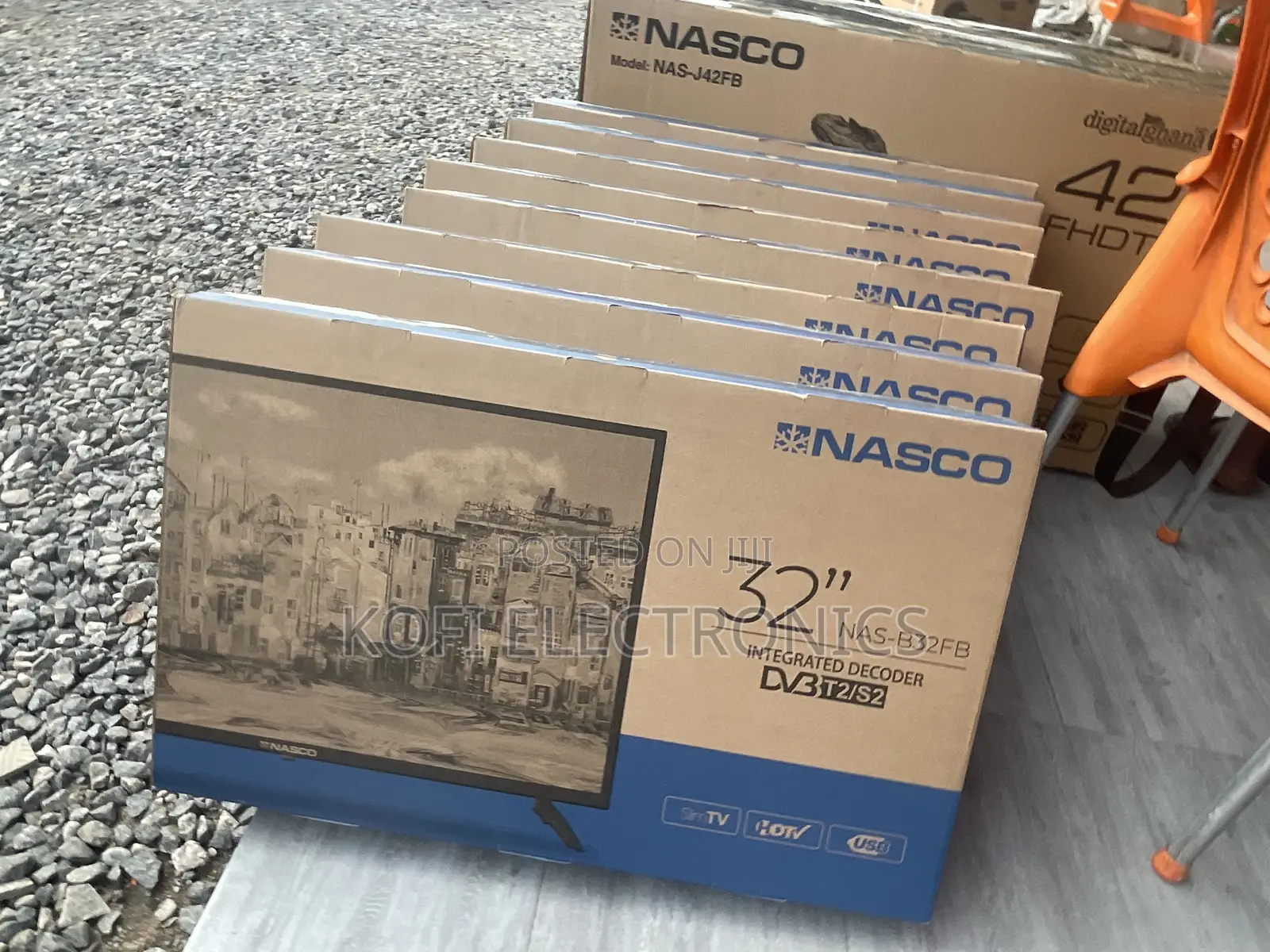 The New Nasco 32 Inches Digital Satellite Tv