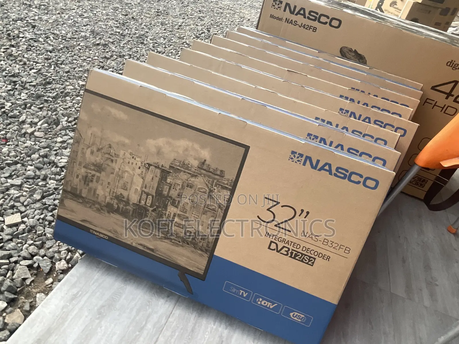 The New Nasco 32 Inches Digital Satellite Tv
