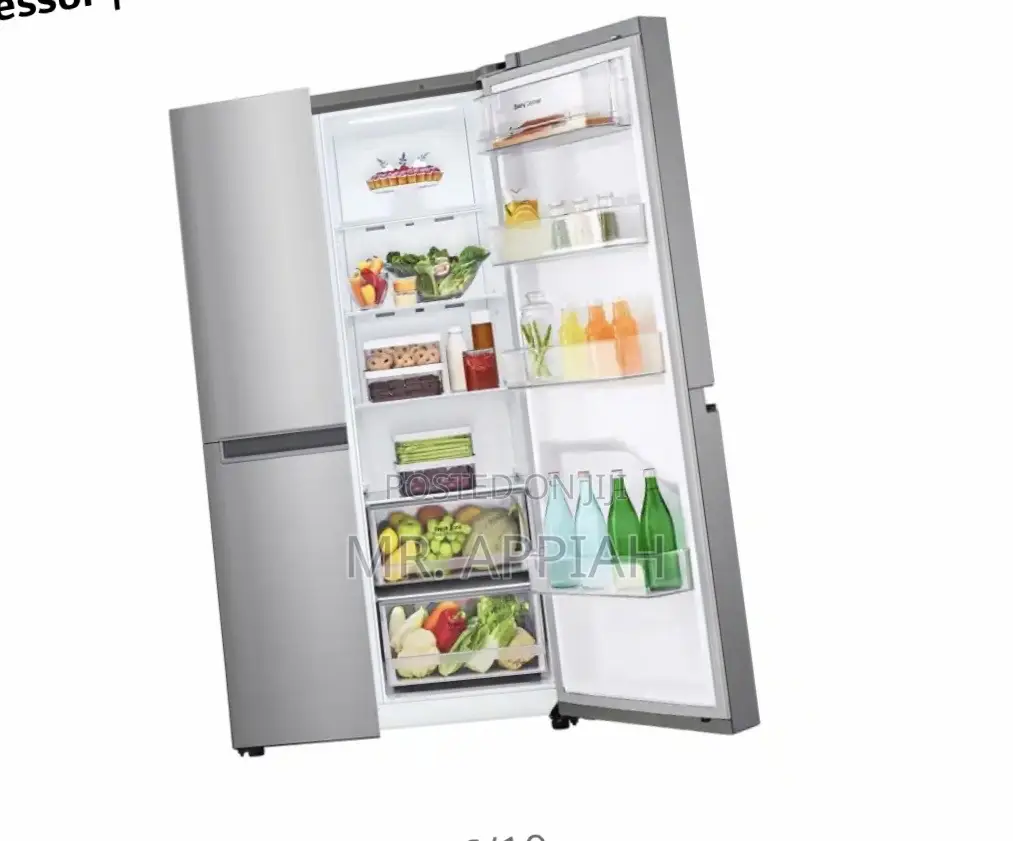 Order Authentic LG GC-B257JLYL Side by Side Fridge(649L).